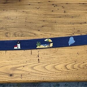 Smathers & Branson Needlepoint Belt Size 46